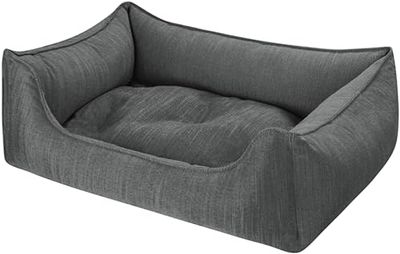 Panier pour Chien Eco Dog Stone – Housse Amovible et Rembourrage Lavable Doux pour Les articulations Fabriqué en Allemagne Taille L