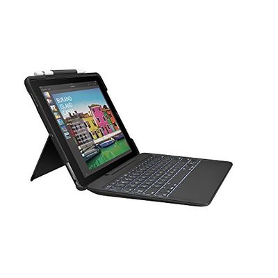 Logitech Slim Combo case and Tastatur for iPad Pro 10,5 2017 black