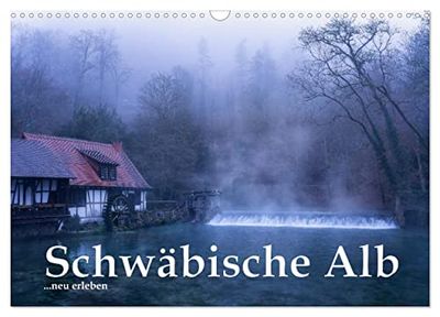 Schwäbische Alb neu erleben (Wandkalender 2025 DIN A3 quer), CALVENDO Monatskalender: Eine Reise durch die Schwäbische Alb