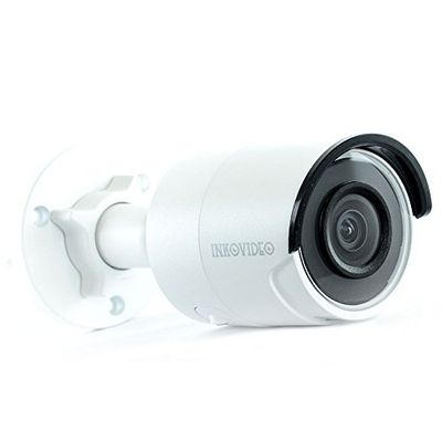 inkovideo V di 200 – 8 MW 8 MP POE ONVIF rete Videosorveglianza Telecamera di sicurezza visione notturna fino a 30 m (bianco)