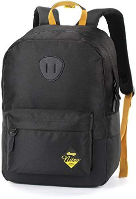 Nitro Urban Classic, Old School Daypack met gevoerd laptopvak, urban streetpack, dagelijkse rugzak, schoolrugzak, schooltas, 20 l, Dead Flower