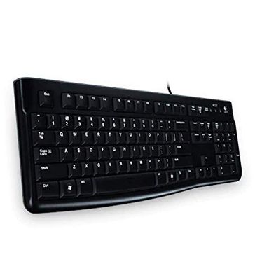 Logitech Keyboard K120 for Business, QWERTY Russian character keys - Black