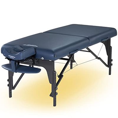 Master Massage Montclair Table de Massage, Bleu Roi, 70 x 200 cm