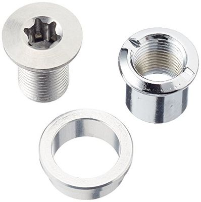 Shimano FC-M665, Viti Fissaggio Corona, Grigio, 12 mm