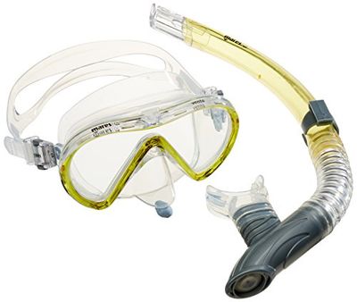Mares Unisex Mask Plus Snorkel Vento Duiken Kit-Transparant/CL, GURYLCL