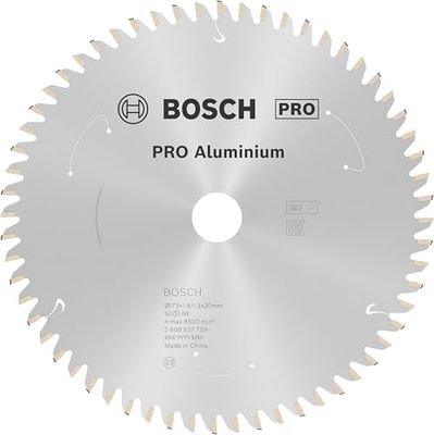 Bosch Professional 1x Lame de scie circulaire Expert (for Aluminium, 173 x 20 x 1,8 mm, 60 dents, accessoire de scie circulaire sans fil)