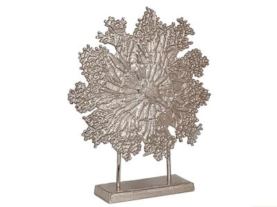 DISCO ESCULTURA ALUMINIO NIQUEL EN BASE
