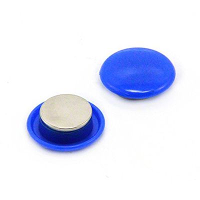 first4magnets™ Magneet Experts F4M30ND2-BLUE-2 High Power Notice Board/Planning Magneet, Blauw (Pack van 2)