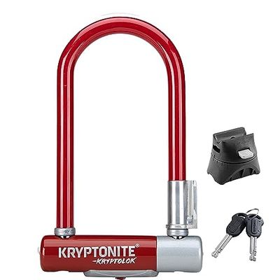 Antirrobo U KryptoLok 2 Mini7-8.2x17.8cm Incl. Sop. Granate
