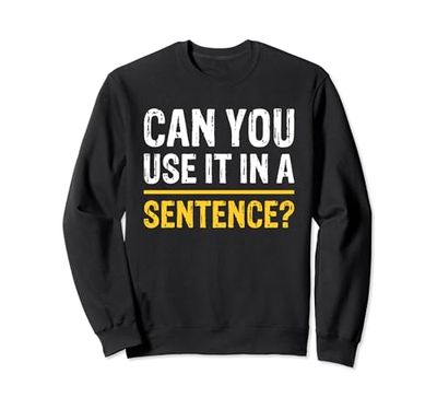 Can You Use It In A Sentence? Sudadera