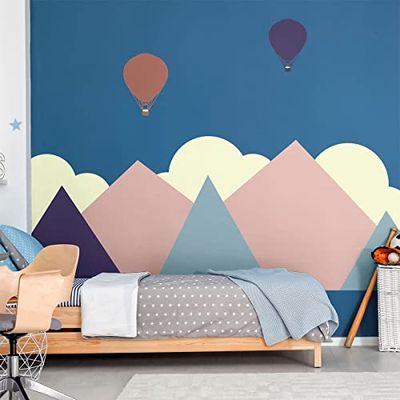 Ambiance Sticker Stickers Enfant Montagnes géantes scandinaves Narvik 90 x 120 cm