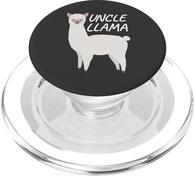 Matching Family Llama Uncle Llama for Funny Uncle PopSockets PopGrip para MagSafe