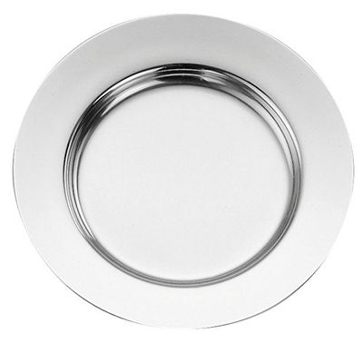 Piazza 474100 - Posavasos de acero para helado, 12,5 cm de diámetro
