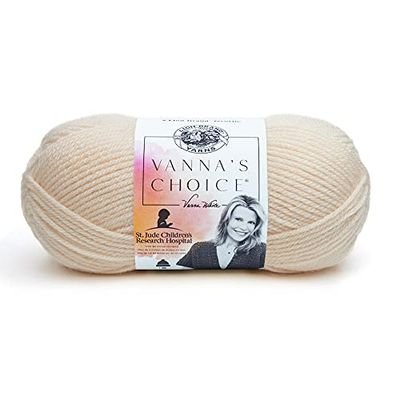 Lion Brand Yarn 860-098 Vanna's Choice garn Fisherman, akryl, fiskare, en storlek