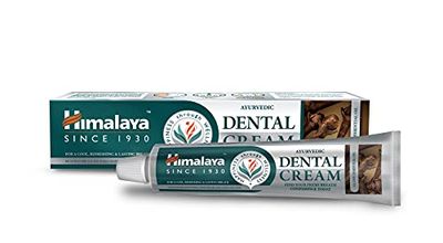 Himalaya Ayurvedic Dental Cream with Essential clove Oil |Prevents cavities, tooth decay Natural Anti-Odour Agent for bad breath| Formulated by dental experts - 100g