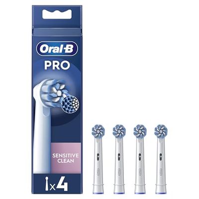 Oral-B Pro Sensitive Clean Brossettes pour Brosse à dents électriques, Pack De 4 Unités