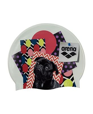 Arena HD Unisex siliconen badmuts voor volwassenen, training en racen, 100% siliconen, kreukvrij, Ubie