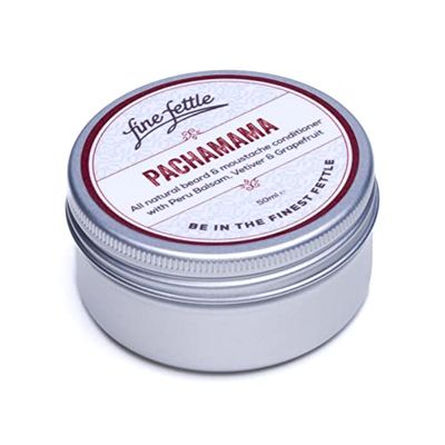 FineFettle Pachamama All-Natural Beard and Moustache Leave-in Conditioner - 50ml