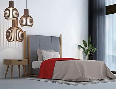 Trendy Chic Bed Set, Red, Single