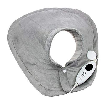 Ardes AR4H04 Thermophoren voor schouders en baarmoedernekkussens, zachte microvezel, geschikt en aanpasbaar voor nekzone, snelle opwarming