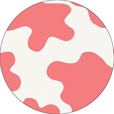 Bonateks, Okrągła podkładka pod mysz z nadrukiem cyfrowym, antypoślizgowy spód, do biura i domu, średnica: 22 cm