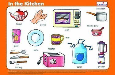 Creative Educational Early Years in The Kitchen Play and Learn