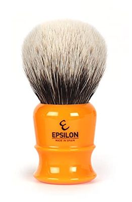 Pennello da barba in tasso bianco Epsilon Butterscotch 50/26 mm