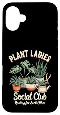 Plant Ladies Social Club Jardinage Coque pour iPhone 16 Plus