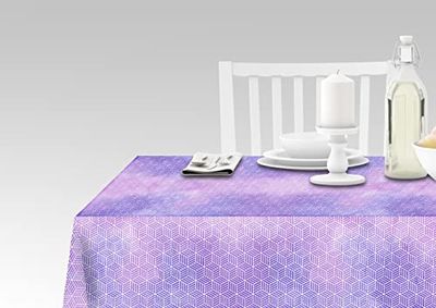 Doge Milano Nappe avec impression numérique, 100% Made in Italy Nappe antidérapante pour salle à manger, lavable et antitache, modèle Noël - Ristrask, cm 140x240