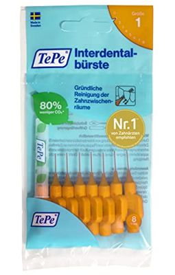 TePe - Spazzolini interdentali, arancione (La confezione può variare)