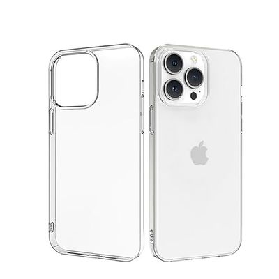 BMB Germany Transparante telefoonhoes voor iPhone 15/15 Pro/15 Plus/15 Pro Max, kristalhelder, anti-geel, doorzichtig, beschermt je iPhone in stijl (iPhone 15 Pro Max)