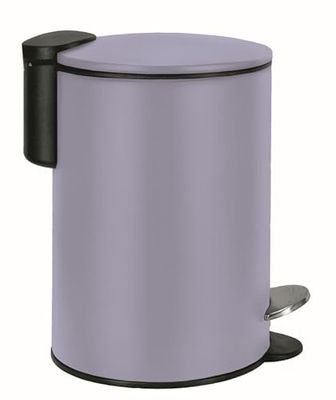 Kleine Wolke Cubo de Maquillaje Silence, Color Lavanda, Material: Metal, tamaño: Cubo de 3 litros