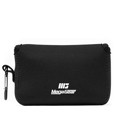 MegaGear Capa de neoprene ultraleve para câmara compatível com Fujifilm X100F, X100T, X100S, Preto, Moderno