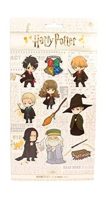 HARRY POTTER - Aimant Mignon caractères Magnets Set Official Merchandising, Multicolore, Taille Unique (Dirac 1)