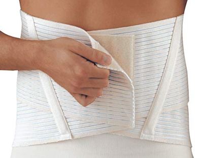 SCUDOTEX Corset Elastique Lombo Sacrée Super Cross Hâteur 27 cm Couleur Blanche Taille 5