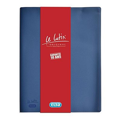 OXFORD Documentenbescherming Le Lutin® L'Original A4, 80 weergaven / 40 hoezen, PVC omslag Blauw