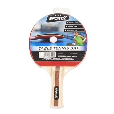 Sportx - Rakieta tenisowa Sportx wykonana z gumy/drewna - 1 kawałek