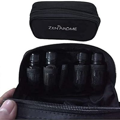 Estuche de Almacenamiento para 10 aceites Esenciales, Negro