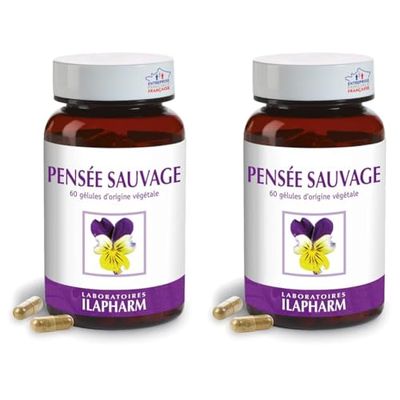 Excès d'acide urique - Pensée Sauvage - Laboratoires Ilapharm - 60 gélules (Lot de 2)