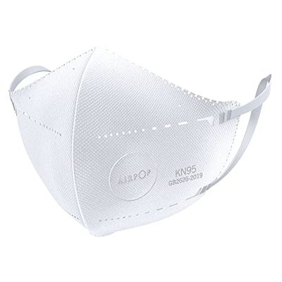 Hygienic Reusable Fabric Mask AirPop (4 uds) - White