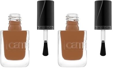 Catrice Cosmetics Gel Affair Nail Lacquer Vernis à Ongles, Longue durée, Facile à enlever, Brillant, Intense (10,5 ml) (Lot de 2)