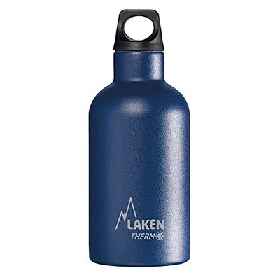 Laken Futura Thermo, Borraccia, Blu (Blue), 350 ml
