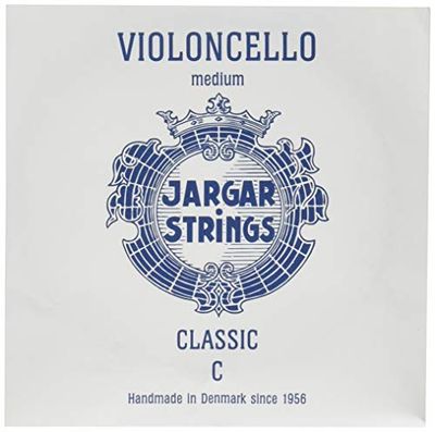 JARGAR Ce-CSM Cello Superior C-Saite, medium (1,34 mm) för cello Blå // blå Medium/standard