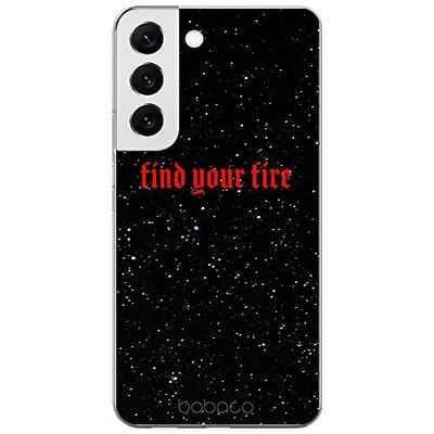 ERT GROUP mobiel telefoonhoesje voor Samsung S22 origineel en officieel erkend Babaco patroon Find your fire 002 optimaal aangepast aan de vorm van de mobiele telefoon, hoesje is gemaakt van TPU