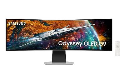 Samsung G95SC Gaming Monitor PC 124,5 cm (49") 5120 x 1440 Pixel Dual QHD OLED Argento