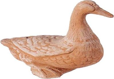 “OCA” IN TERRACOTTA, FATTA A MANO; ALTEZZA CM. 45, LARGHEZZA CM. 22, LUNGHEZZA CM. 40.