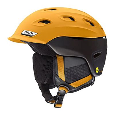 SMITH Casque de Ski E00675 S Matte Saffron Noir