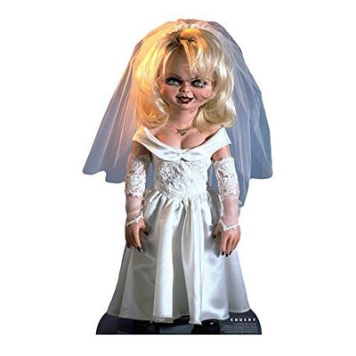 Star Cutouts Ltd SC1307 Tiffany Bruid van Chucky Child's Play Perfect voor Halloween, vrienden en fans
