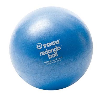 TOGU Redondo Ball 22 cm piłka gimnastyczna piłka do pilatesu, niebieska