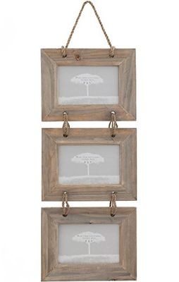 Jones Home & Gift Photo Frame, Wood, Brown, 59x22x1 cm